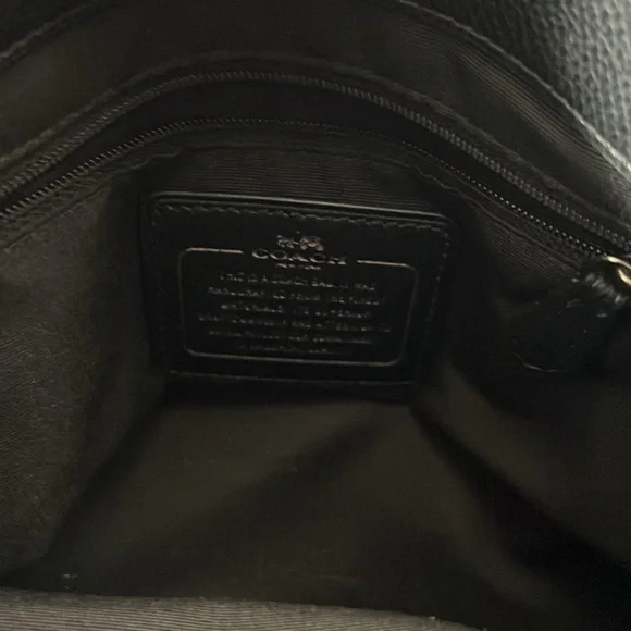 Coach Handbag Purse Leather Floral Print - Picture 7 of 7